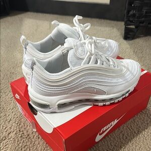 Nike Air Max 97 Triple White Sneakers